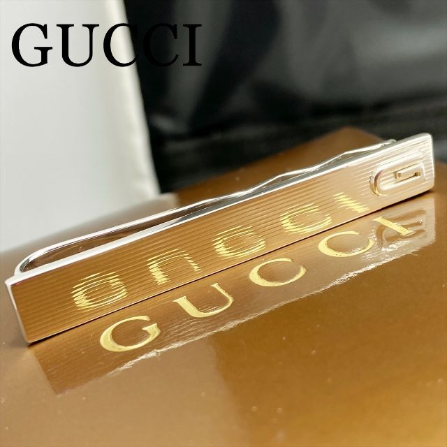 新品仕上 グッチ GUCCI G型 ネクタイピン 財布 シルバー 925のサムネイル