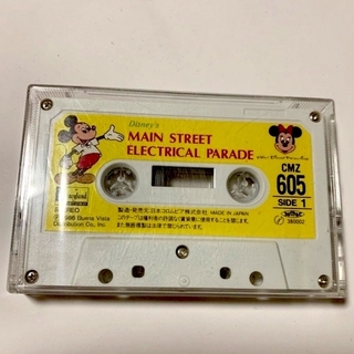 ディズニー(Disney)のディズニー カセットテープ メインストリート エレクトリカル パレード(キャラクターグッズ)