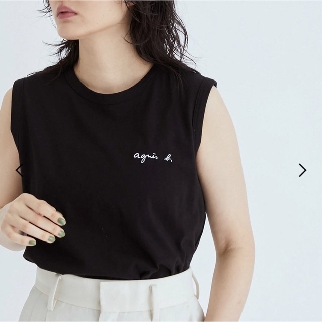 agnes b.(アニエスベー)の⋆⸜新品未使用　アニエスベー  アダムエロペ　ノースリーブ　Tシャツ⸝⋆ レディースのトップス(Tシャツ(半袖/袖なし))の商品写真