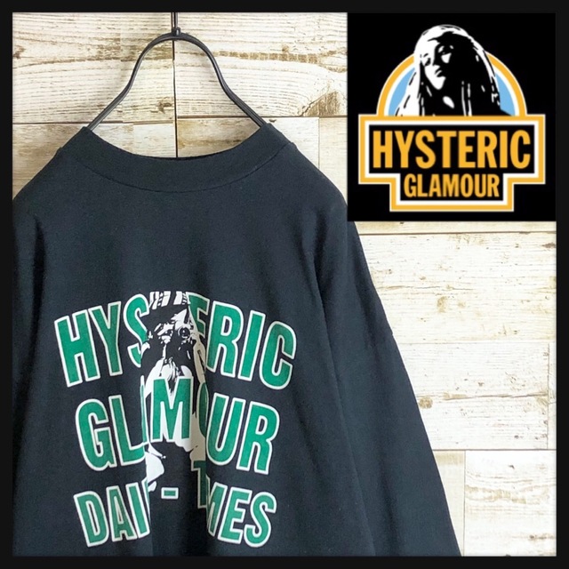 hystericglamour ヒステリックグラマー ロングtシャツビックロゴ-