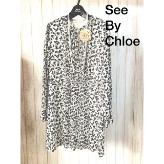 【未使用】See By Chloe シーバイクロエ シフォンワンピース