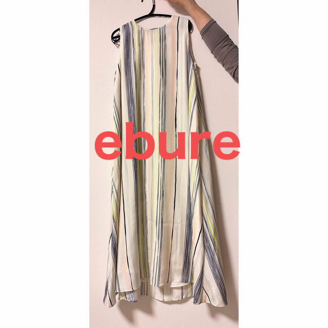 ebure - エブール ebure シルクワンピースの通販 by JJ's shop