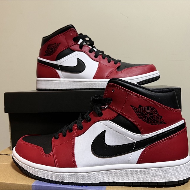 NIKE AIR JORDAN 1 RETRO MID Chicago 28cm