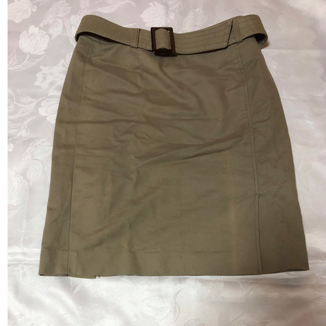 COMME CA ISM(コムサイズム)のCOMME CA ISM ベルト付き スカート ひざ丈 レディースのスカート(ひざ丈スカート)の商品写真