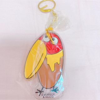 モリナガセイカ(森永製菓)の【レア】森永キョロちゃん アクリルキーホルダー ストラップ チョコボール(キャラクターグッズ)