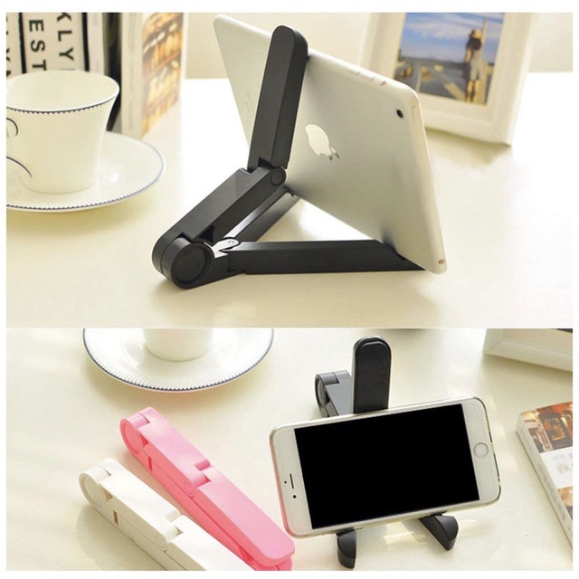 定価3240円！iPad タブレット PC スマートフォン折り畳み式スタンド  スマホ/家電/カメラのPC/タブレット(PC周辺機器)の商品写真