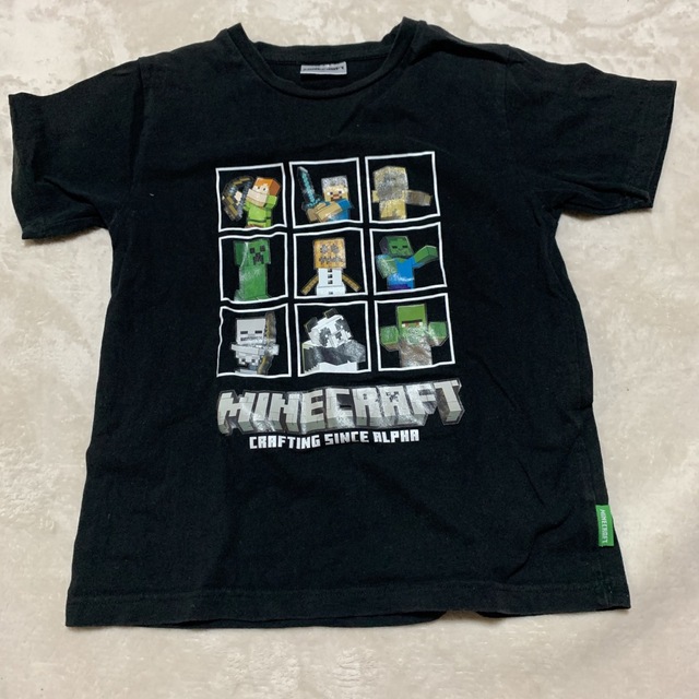 MINECRAFT キッズTシャツ2枚セット キッズ/ベビー/マタニティのキッズ服女の子用(90cm~)(Tシャツ/カットソー)の商品写真