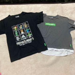 MINECRAFT キッズTシャツ2枚セット(Tシャツ/カットソー)