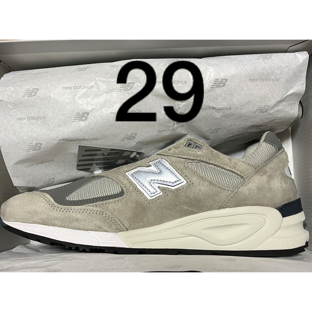 New Balance M990V2 GY2 29cm-