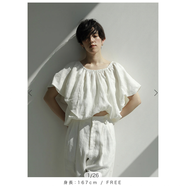 リネンバルーンブラウス etre tokyo イチオシ www.synple.fr