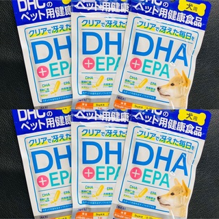 ディーエイチシー(DHC)のDHC 犬用 DHA+EPA 6P(犬)