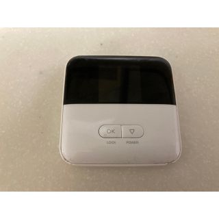 ソフトバンク(Softbank)のソフトバンク/SoftBank/WiFi/白/801ZT/充電ケーブル説明書付(PC周辺機器)