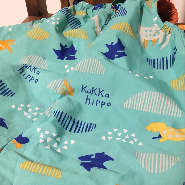 kukka hippo(クッカヒッポ)のkukka hippo クッカヒッポ プレイウェア ダイナソー 90 キッズ/ベビー/マタニティのこども用ファッション小物(レインコート)の商品写真