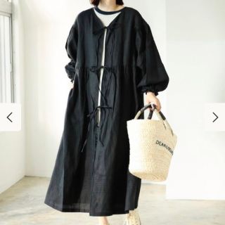DEAN & DELUCA - DEAN&DELUCA×BEAMS COUTURE 割烹着ドレス ブラックの