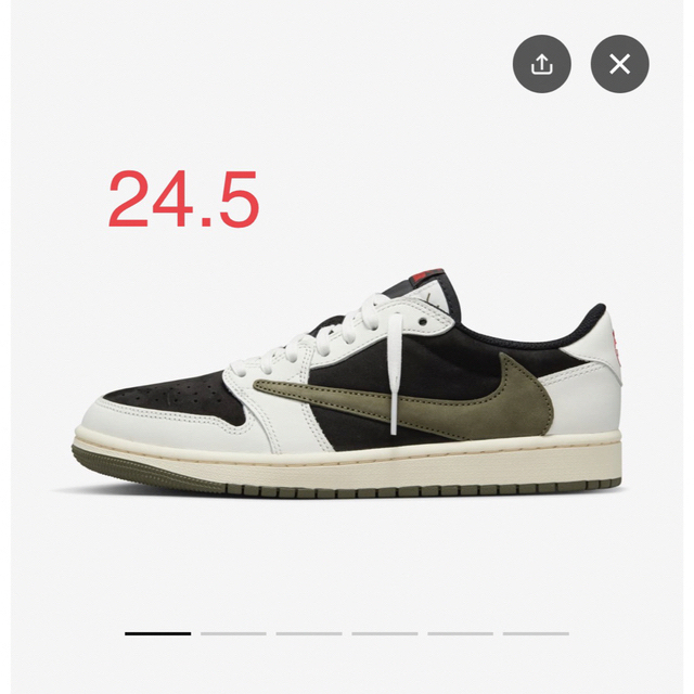 靴/シューズTravis Scott Nike WMNS Air Jordan 1 Low