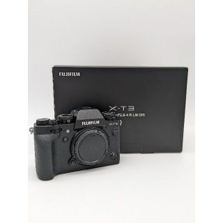 フジフイルム(富士フイルム)の【ナカムラ様専用】FUJIFILM　X-T3　ブラック　ボディのみ(ミラーレス一眼)