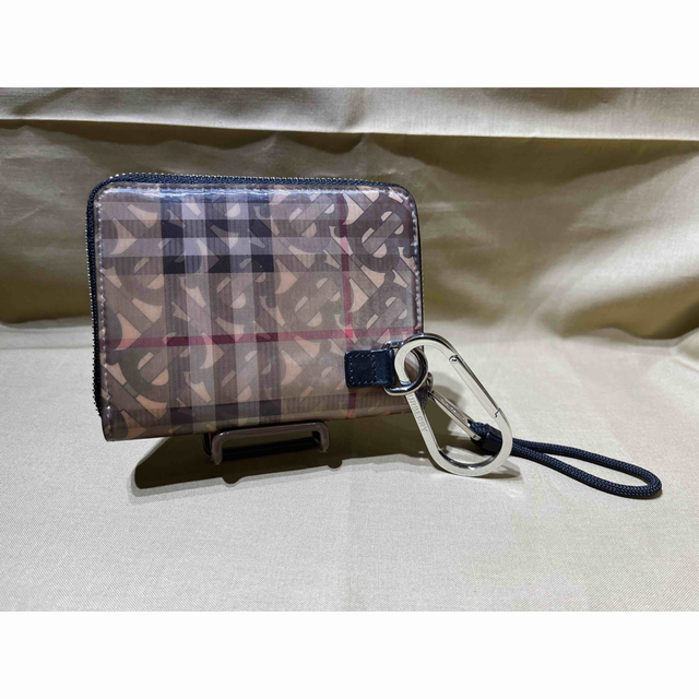 BURBERRY 二つ折り財布 ラウンドジップ ウォレット 3Dプリント-