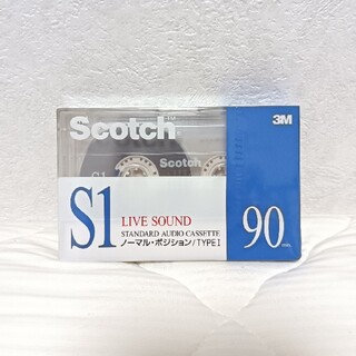【希少】Scotch カセットテープ(3本セット)(その他)