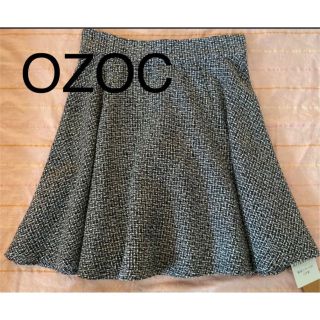 オゾック(OZOC)の☆【新品タグ付き】オゾック　OZOC スカート　Mサイズ(ひざ丈スカート)