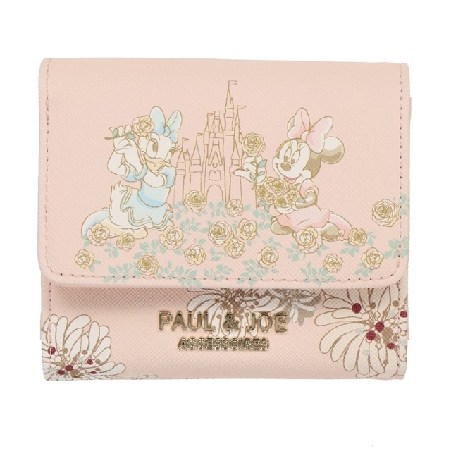 Paul & JOE 東京ディズニーコラボ ミニー デイジー 折り財布