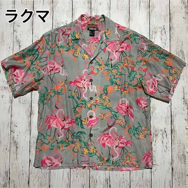 patagonia(パタゴニア)のpatagonia pataloha サイズ:S 超美品　パタロハ　フラミンゴ メンズのトップス(シャツ)の商品写真