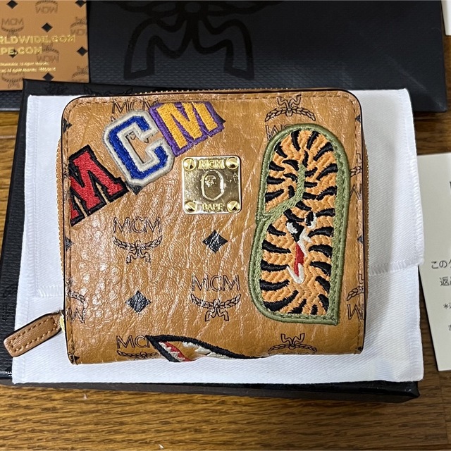 【超美品】MCM 財布 ミニジップウォレット