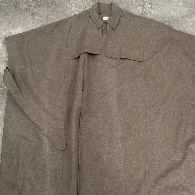 HYKE トレンチケープ　20AW ほぼ新品