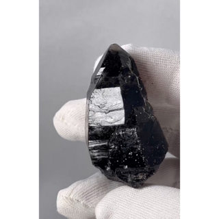 【りん様ご専用】モリオン原石　黒水晶　チベット産　天然石　鉱物 2点セット(置物)
