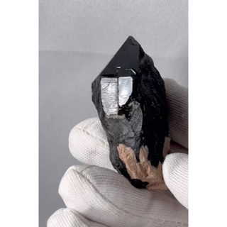 【りん様ご専用】モリオン原石　黒水晶　チベット産　天然石　鉱物 4点セット(置物)
