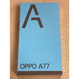 OPPO A77 ブラック ノンキャリア(スマートフォン本体)