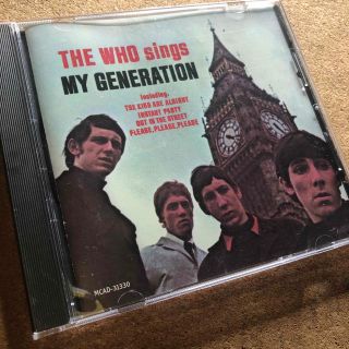 ザ･フー　sings  My GENERATION    輸入盤　CD(ポップス/ロック(洋楽))