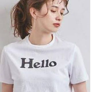 マディソンブルー(MADISONBLUE)のマディソンブルー Hello Tシャツ(Tシャツ(半袖/袖なし))