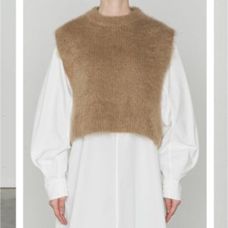 ハイク(HYKE)のHYKE ハイク 2022AW MOHAIR CROPPED VEST ニット(ベスト/ジレ)