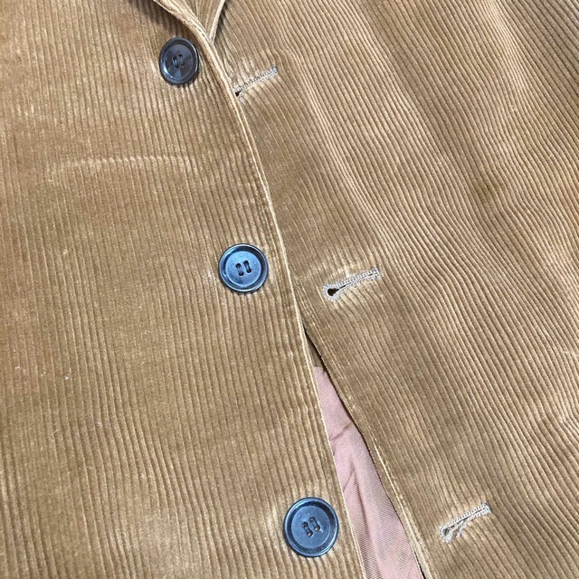 メンズ　ジャケット　コーデュロイ 茶色 メンズのジャケット/アウター(テーラードジャケット)の商品写真