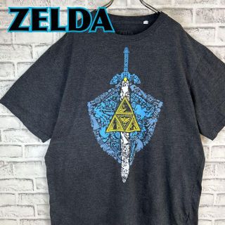 ZELDA ゼルダの伝説 剣 ソード シールド ゲーム Tシャツ 半袖 輸入品(Tシャツ/カットソー(半袖/袖なし))