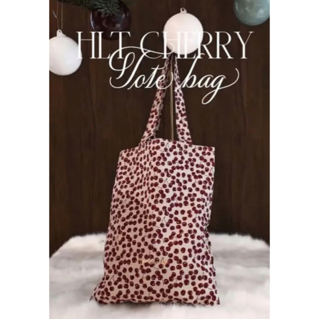 Her lip to(ハーリップトゥ)のHLT Cherry Tote Bag レディースのバッグ(トートバッグ)の商品写真