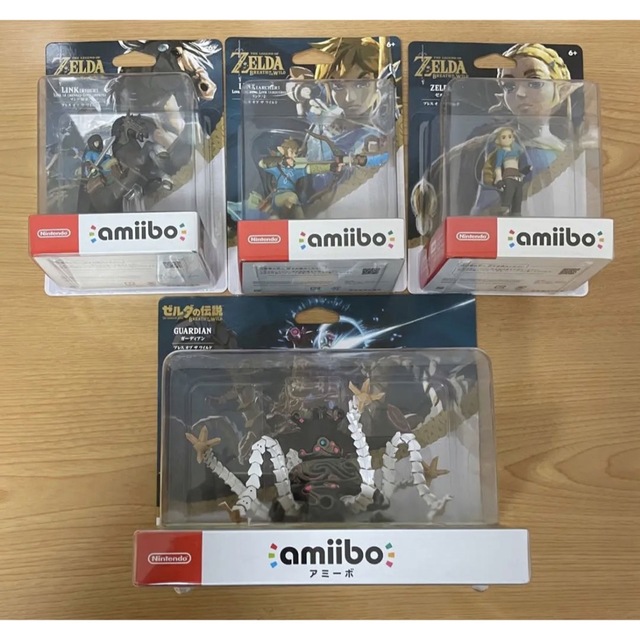 新品未開封】ガーディアン amiiboゼルダの伝説 ブレスオブザワイルド