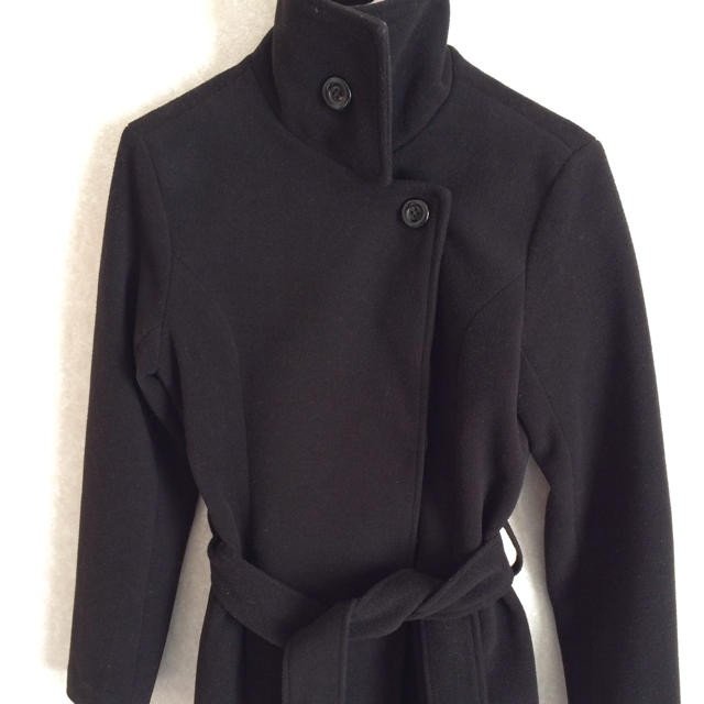 黒♡コート レディースのジャケット/アウター(ロングコート)の商品写真