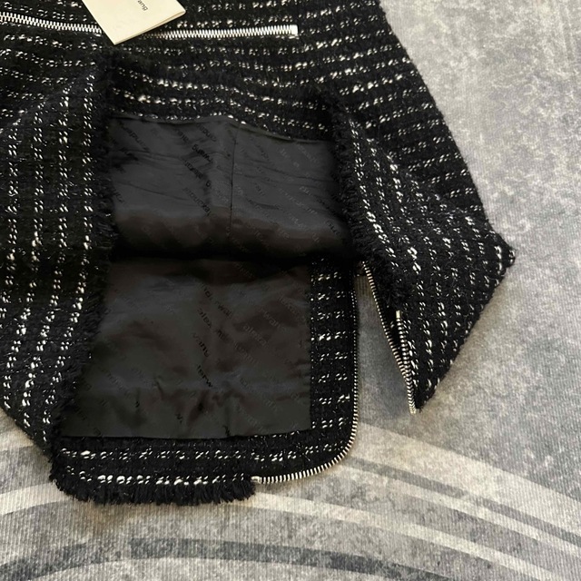 Alexander Wang - 【新品】Alexander Wang スカート ツイード 黒