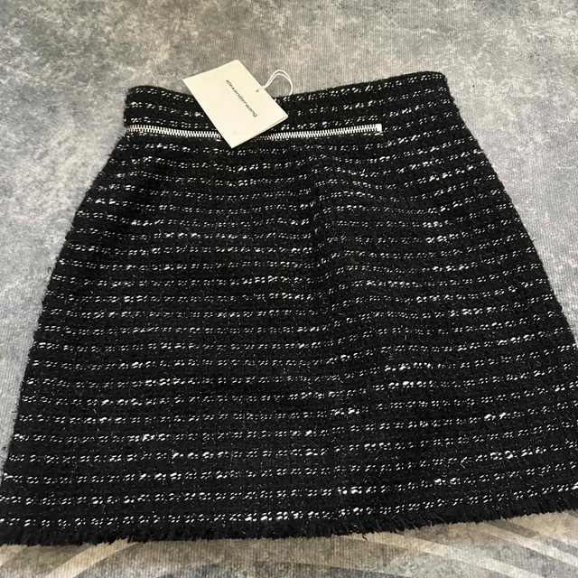 Alexander Wang - 【新品】Alexander Wang スカート ツイード 黒