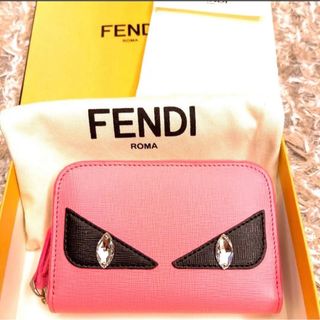 FENDI 財布 小銭入れ 小物入れ コインケース 美品 ピンク-