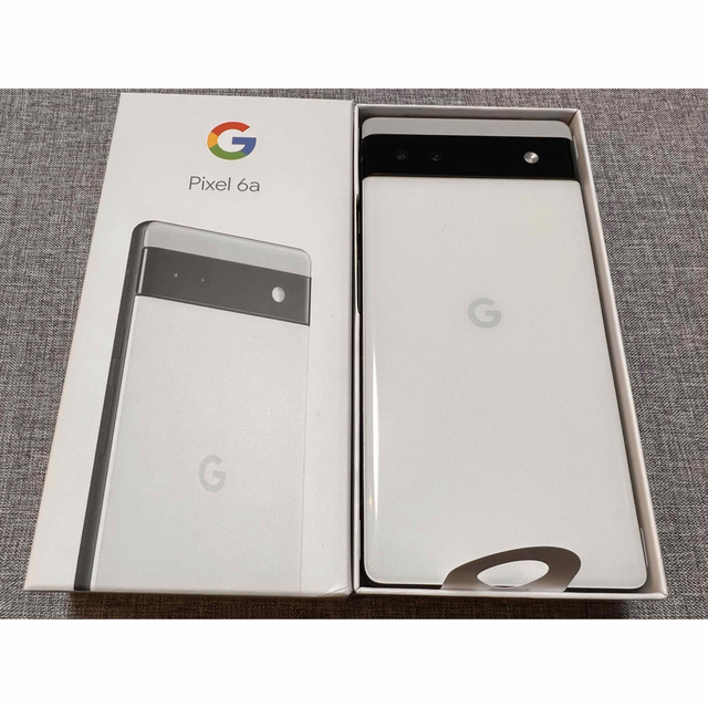 未使用　Google Pixel 6a Chalk 128 GB ホワイト