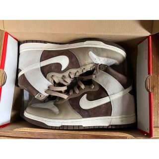 ナイキ(NIKE)のNike Dunk High PRM "Light Chocolate"(スニーカー)