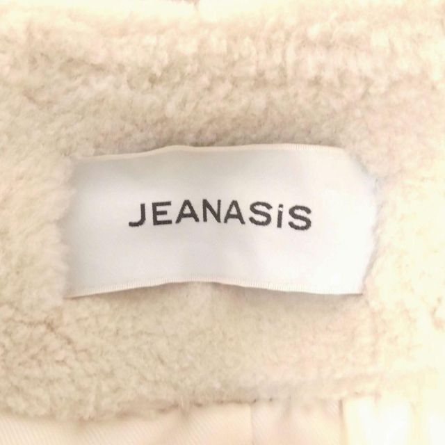 JEANASIS(ジーナシス)の【美品】 ジーナシス フェイクファーコート ロングコートレディースコート コート レディースのジャケット/アウター(ロングコート)の商品写真