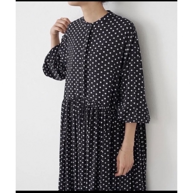BEARDSLEY - 《新品》ビアズリー BEARDSLEY ドットギャザーワンピース