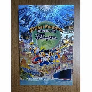 ディズニー(Disney)の東京ディズニーシー◆グランド・オープニング 2001 ポストカード(その他)