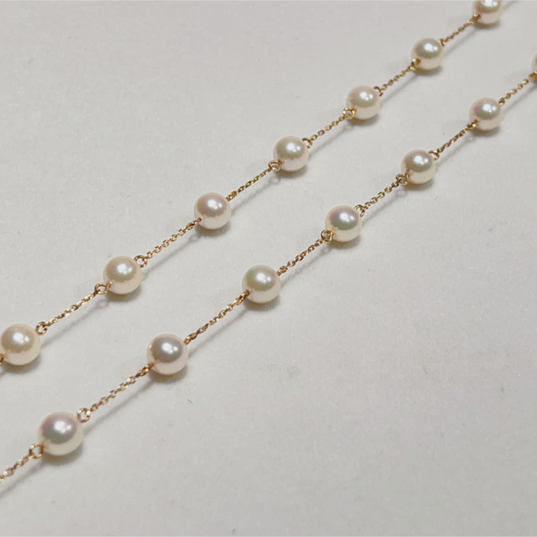 K18 アコヤパール ロング ネックレス 14.5g 珍しい www.atre61.fr