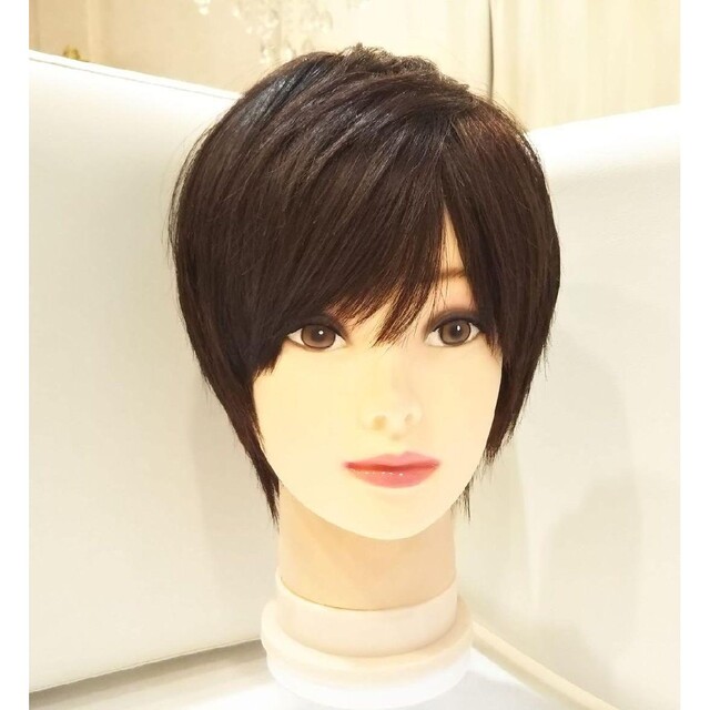 人毛100%総手植え地肌つむじ✨神木隆之介❣️艶髪!ナチュラル美人