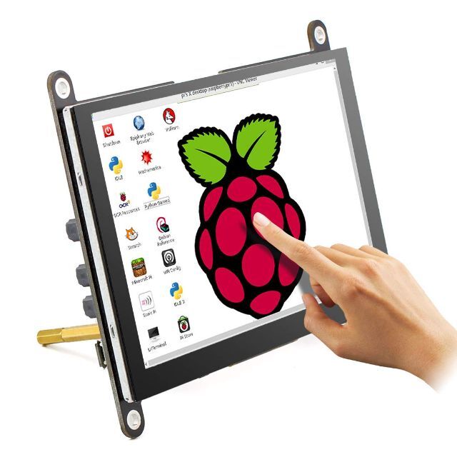 ELECROW モバイルモニター 5インチ Raspberry Pi 用 モバイ