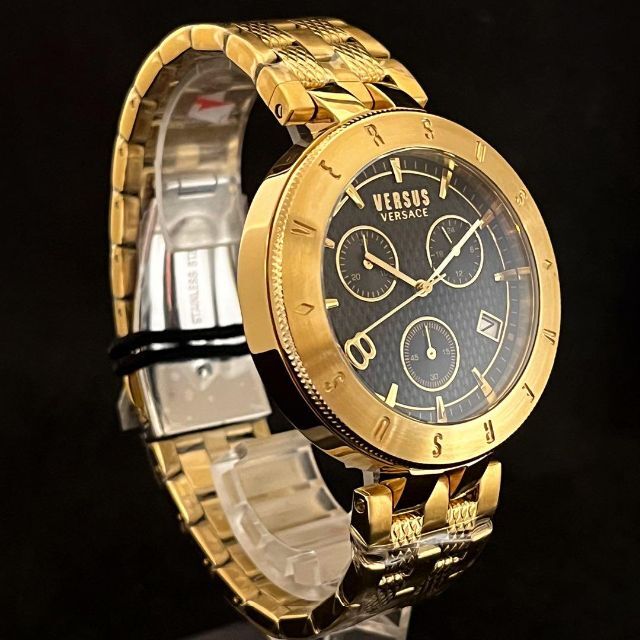 ★ゴールド色★Versus Versace/ベルサス ベルサーチ/メンズ腕時計